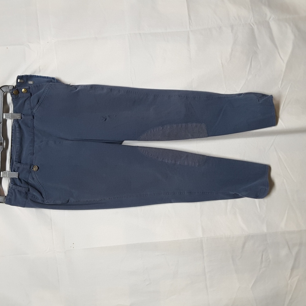 On Course Ladies Low Waist Blue Breeches